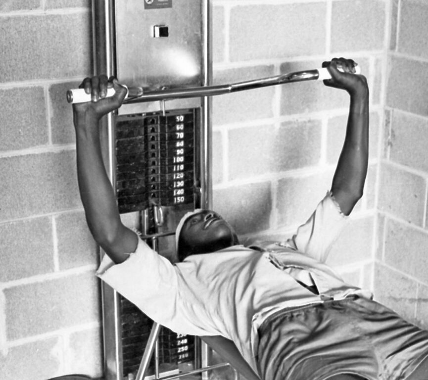 glimpses aug 21 1975 weight training blake