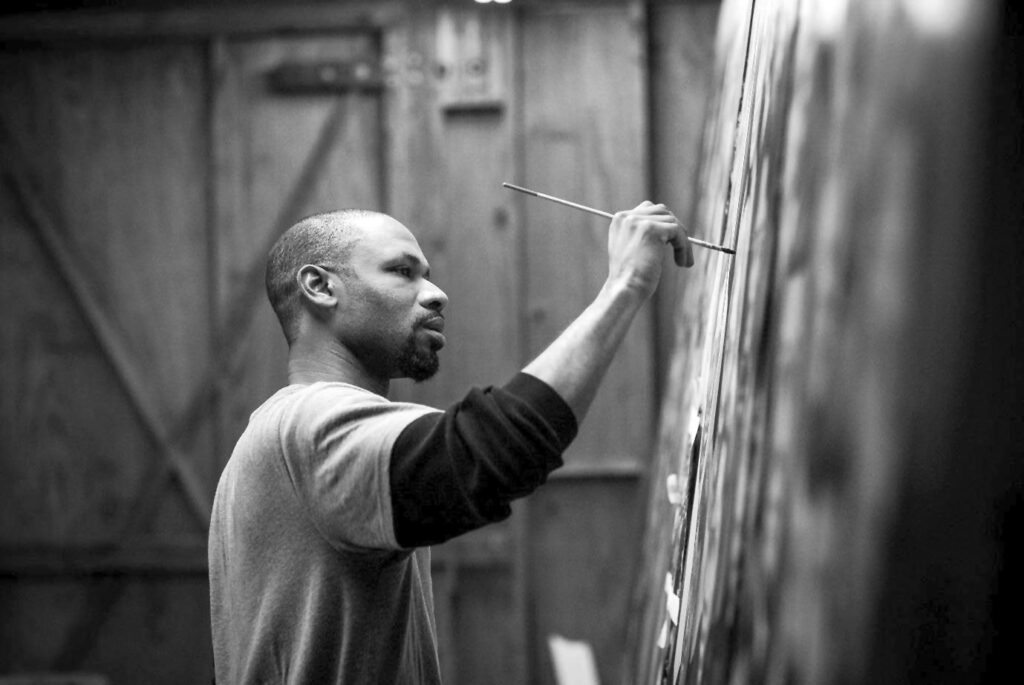 arts on main mural workshop