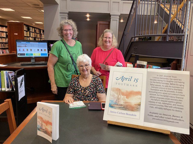 mathews library author meet and greet