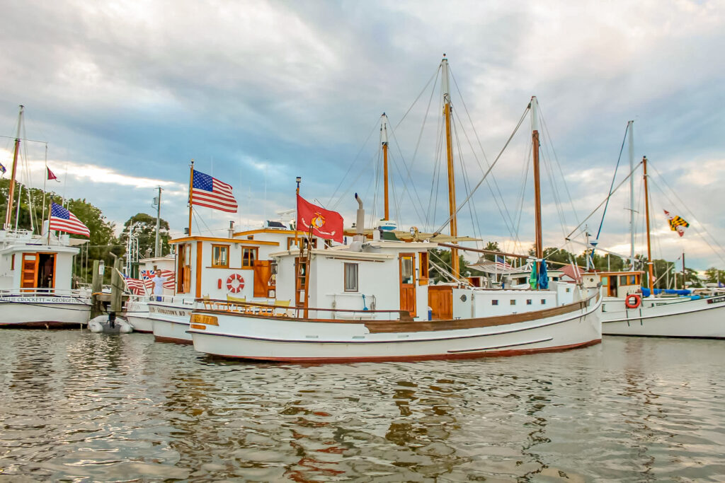mathews work boat reunion