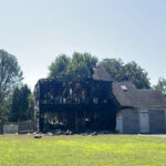 record fire destroys holly springs home