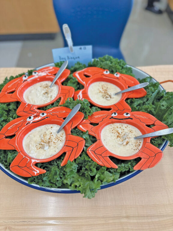 food crab bisque
