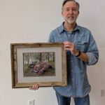 “Friends Till the End” is one of the works by pastel artist Al Bryan included in the exhibit “The Art of Rust,” opening this Friday at Arts on Main in Gloucester.