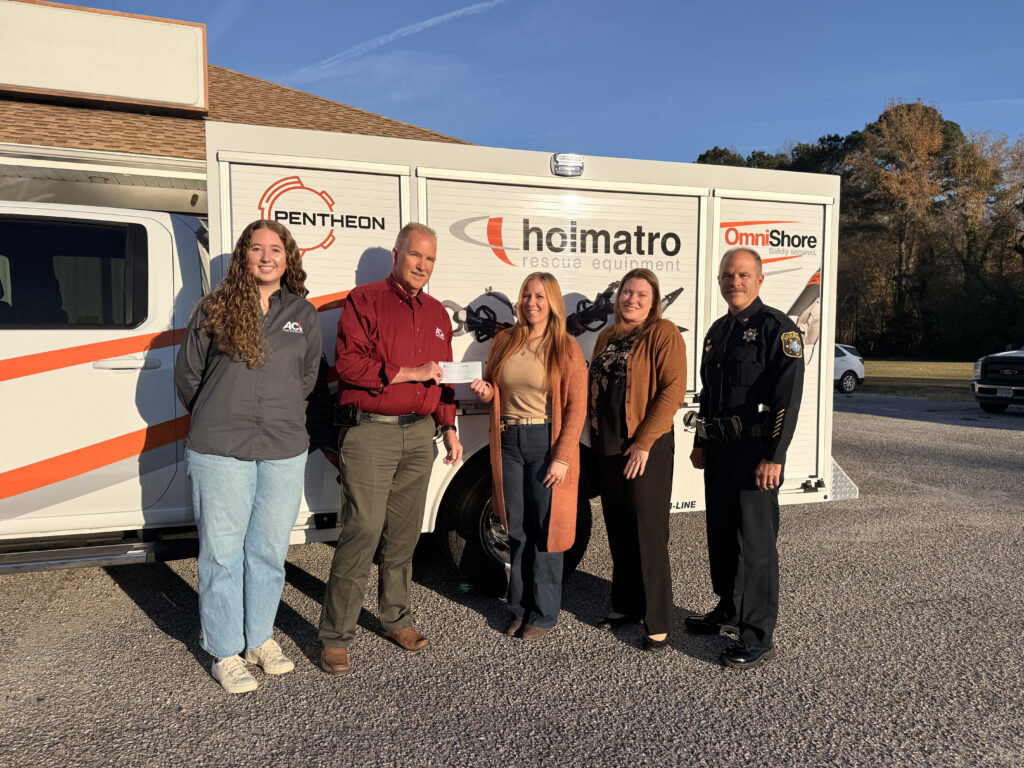 business shop with a cop