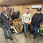 mathews local farmers donate to hands 2