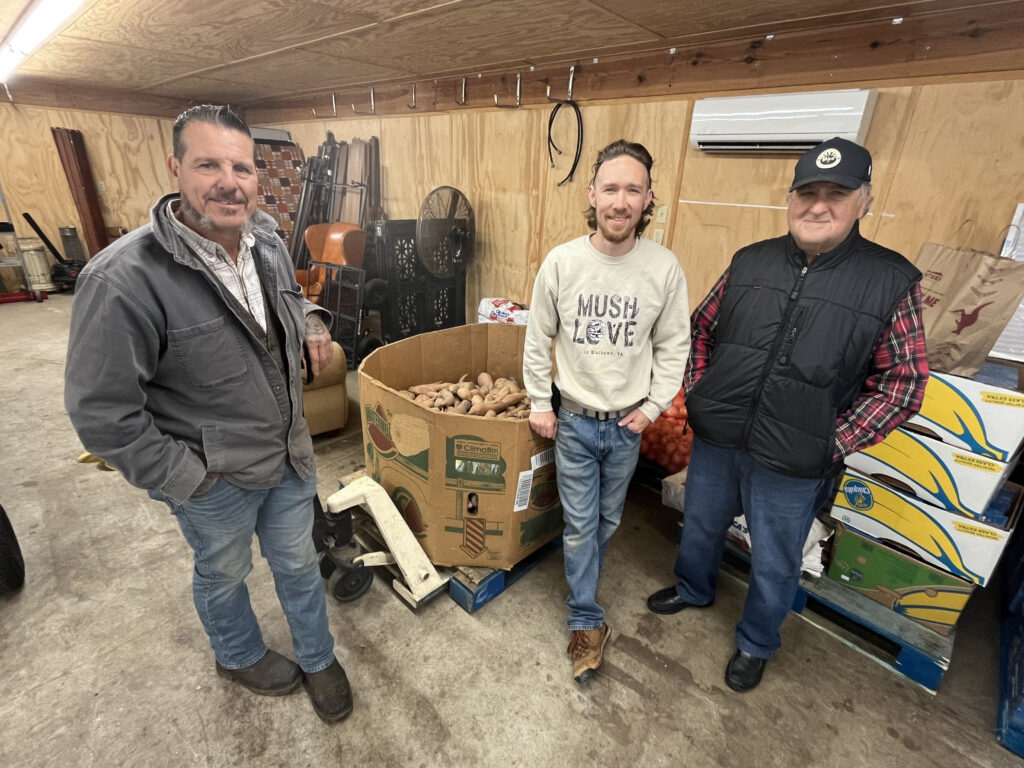 mathews local farmers donate to hands 2