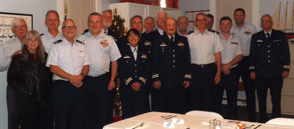 mathews coast guard change of watch