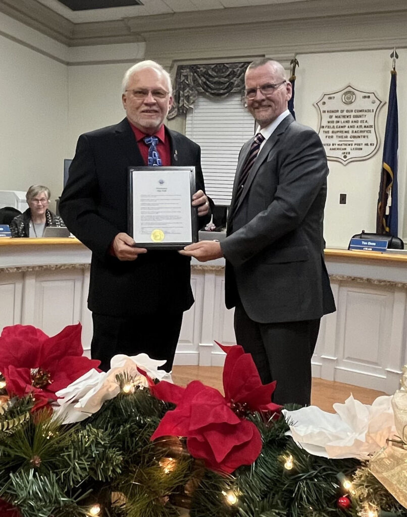 mathews supes goodbye