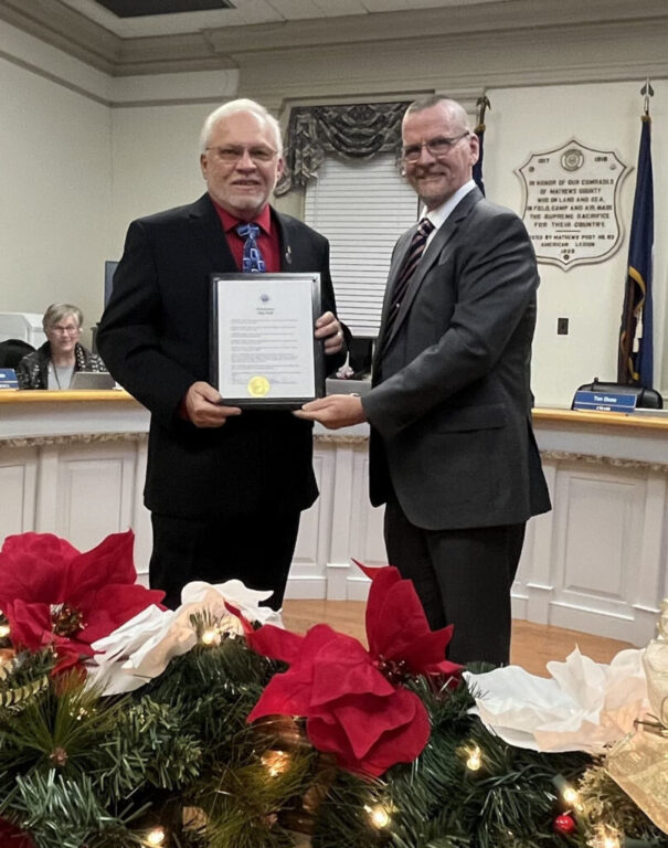 mathews supes goodbye