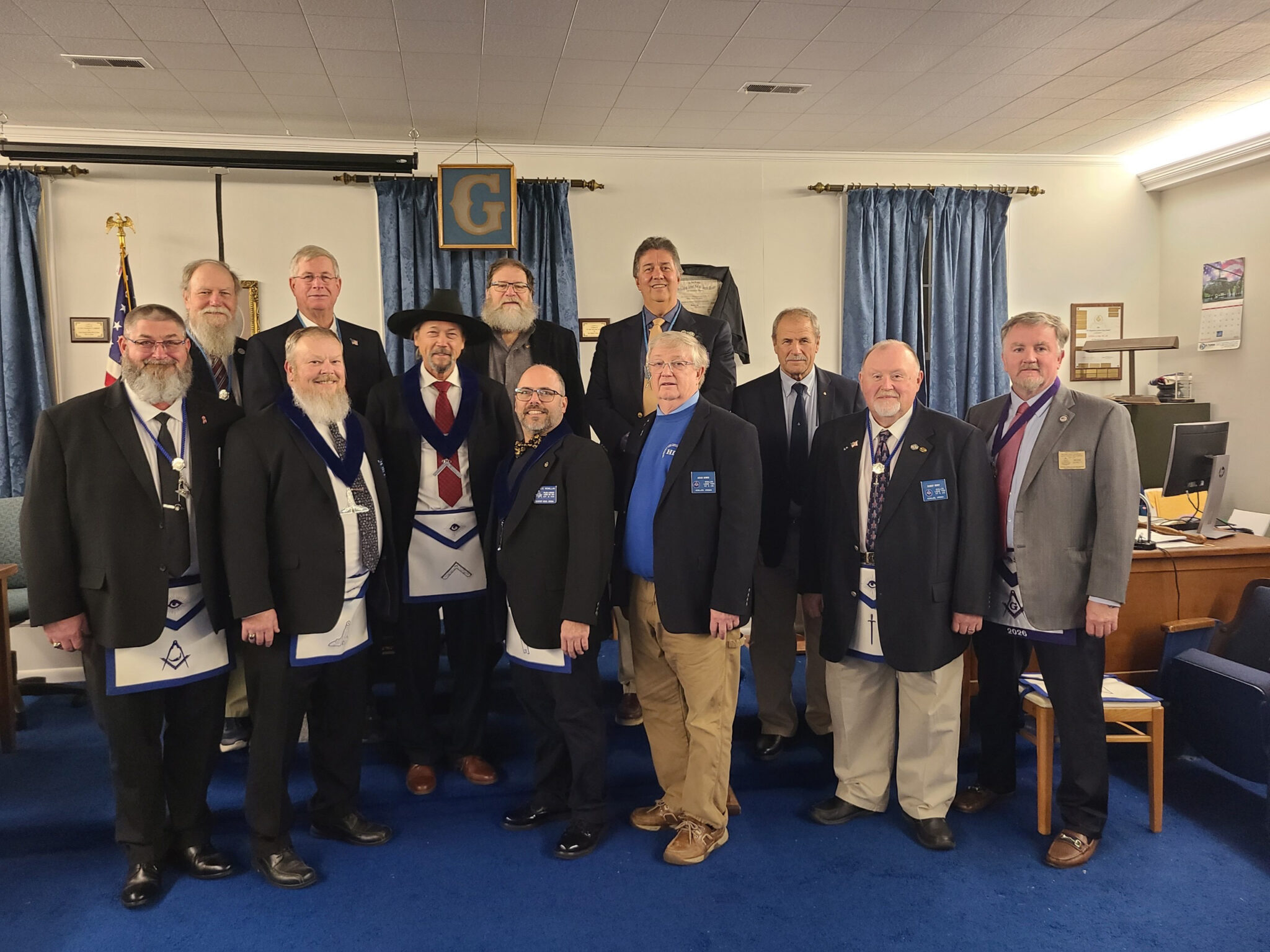 Masonic officers Gazette Journal