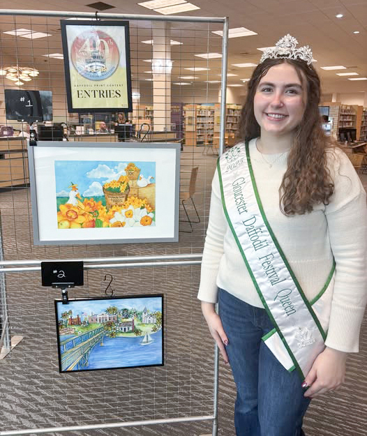 point daffodil festival prints