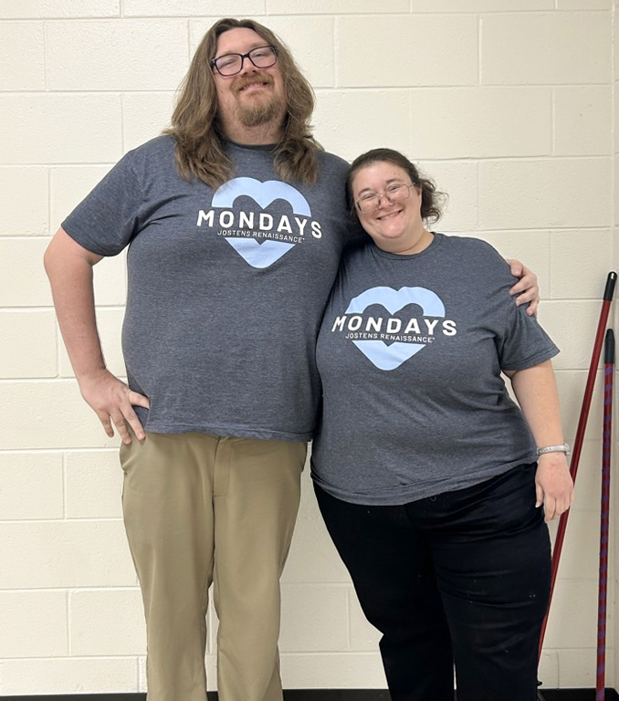 Gloucester High School employees Joshua and Beth Coleman, who are a married couple, have been selected to be school culture and climate ambassadors for Jostens Renaissance.