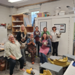 arts bay school sculpting animals