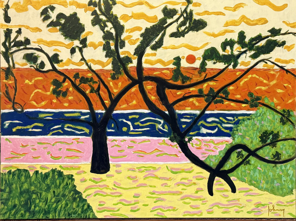 arts ral windows feb Johnny Hayes Dreaming of Ocracoke