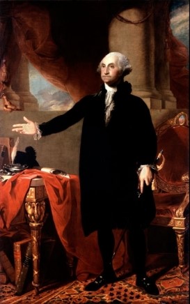 washington by Gilbert Stuart, 1797 national archives