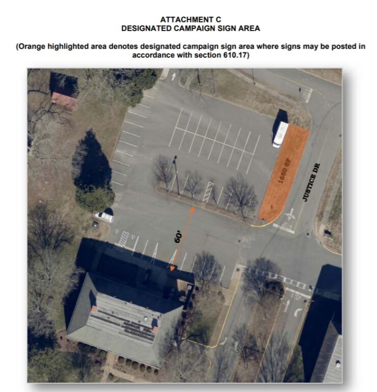 gloucester campaign sign area absentte