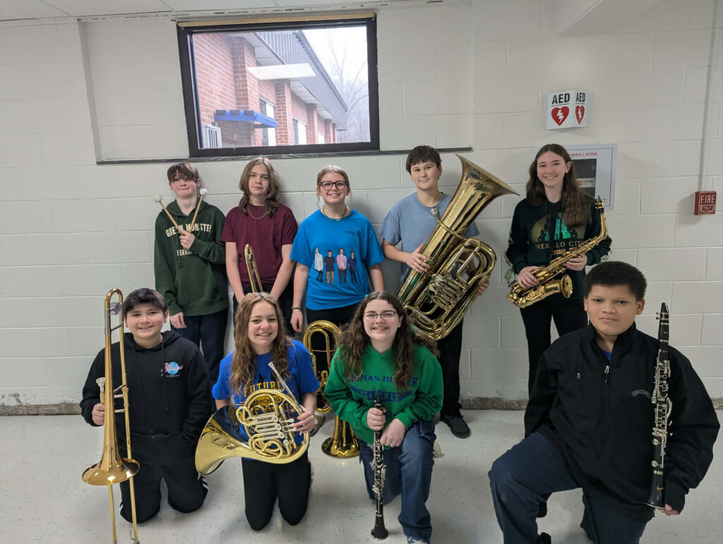 schools mathews honor band bottom photo