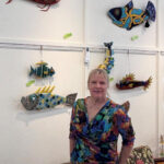 arts bay school april artist gallion