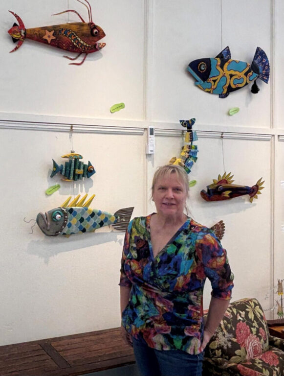 arts bay school april artist gallion