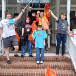 mathews library anime club litter pickup