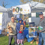 point blue bird houses rgb