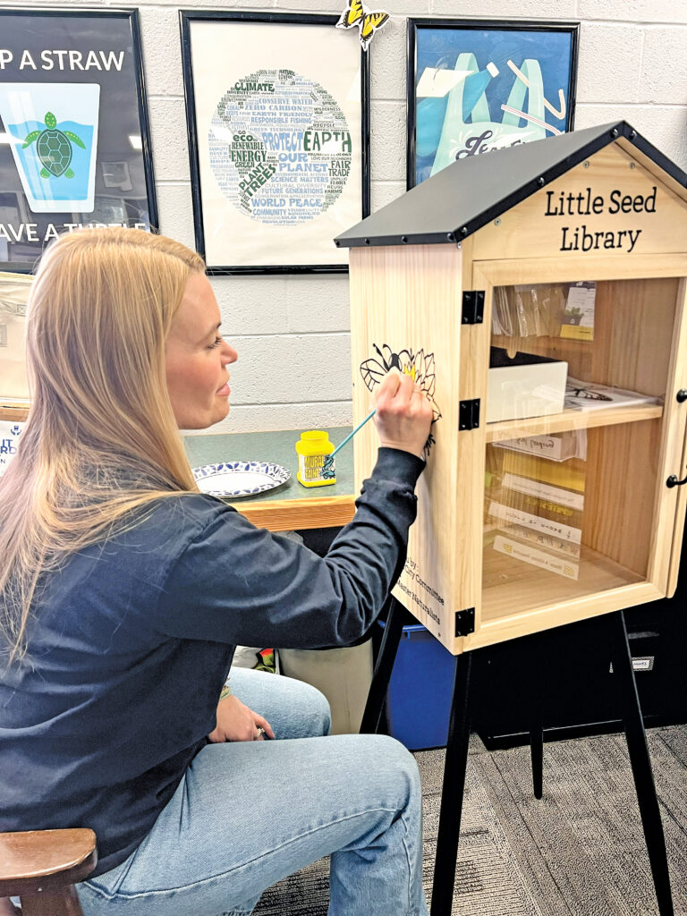 Library Bee Little Seed Library encourages support of local pollinators – Gazette ...