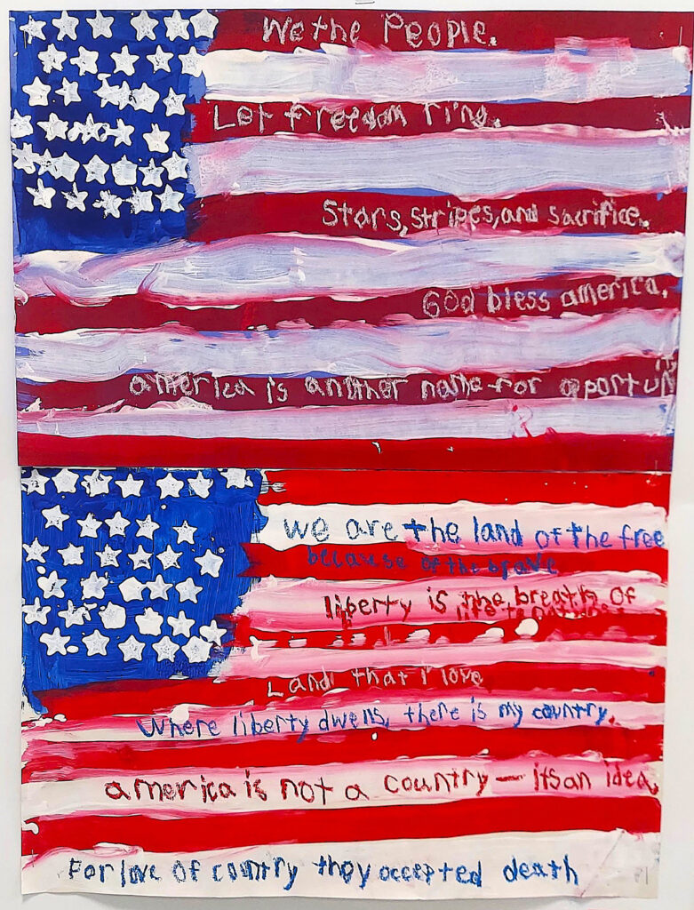 schools mes va250 project 1st Place 3rd grade Maverick Hurst 1