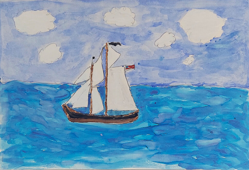 schools mes va250 project 1st place 4th grade Hector Jacques 1