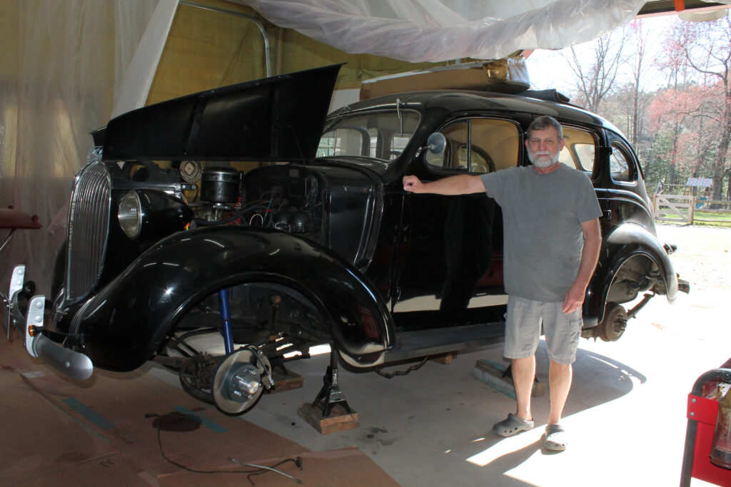 spring fixup antique cars randy krahn 1