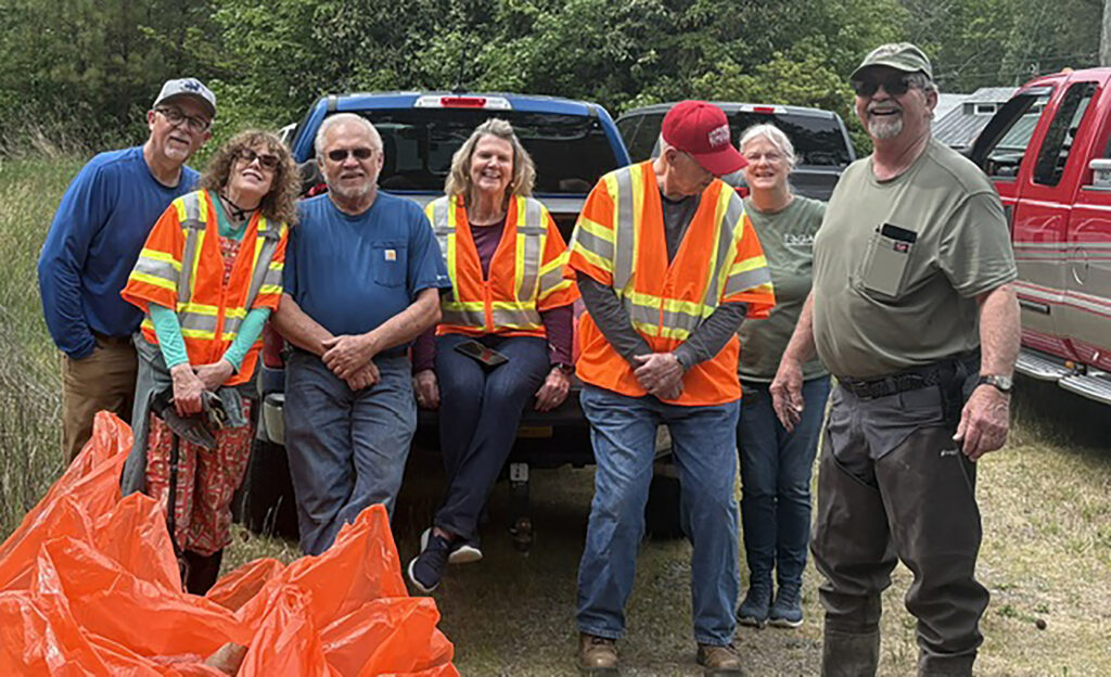 mathews road cleanup