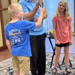 mathews library magician juggler show