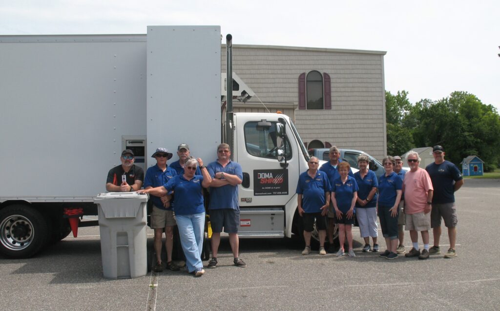 point shredding event