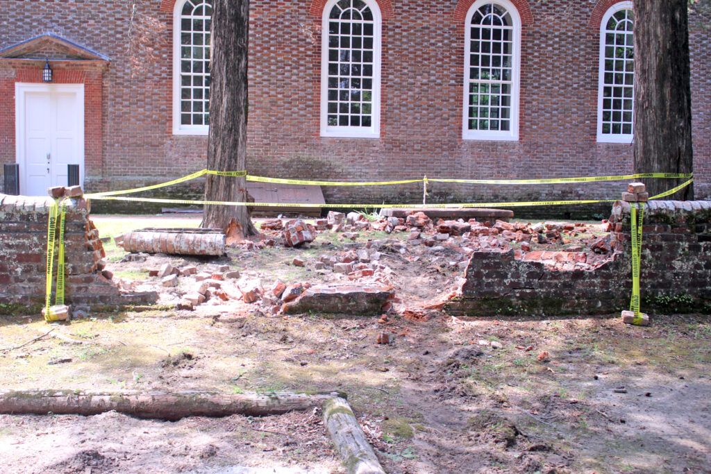 church ware church wall