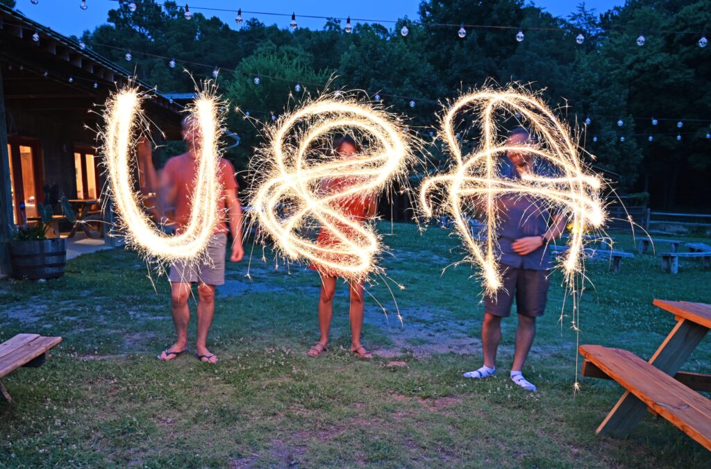 sparklers lane