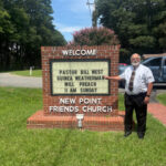 church new point friends pastor bill west