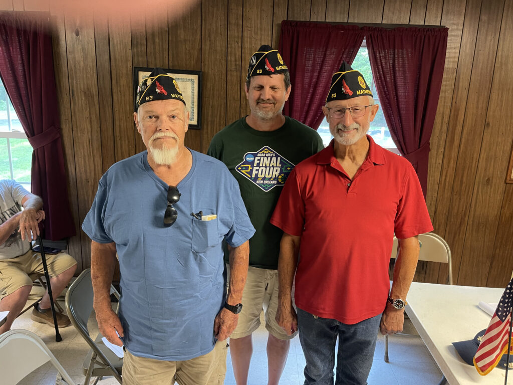 mathews legion officers