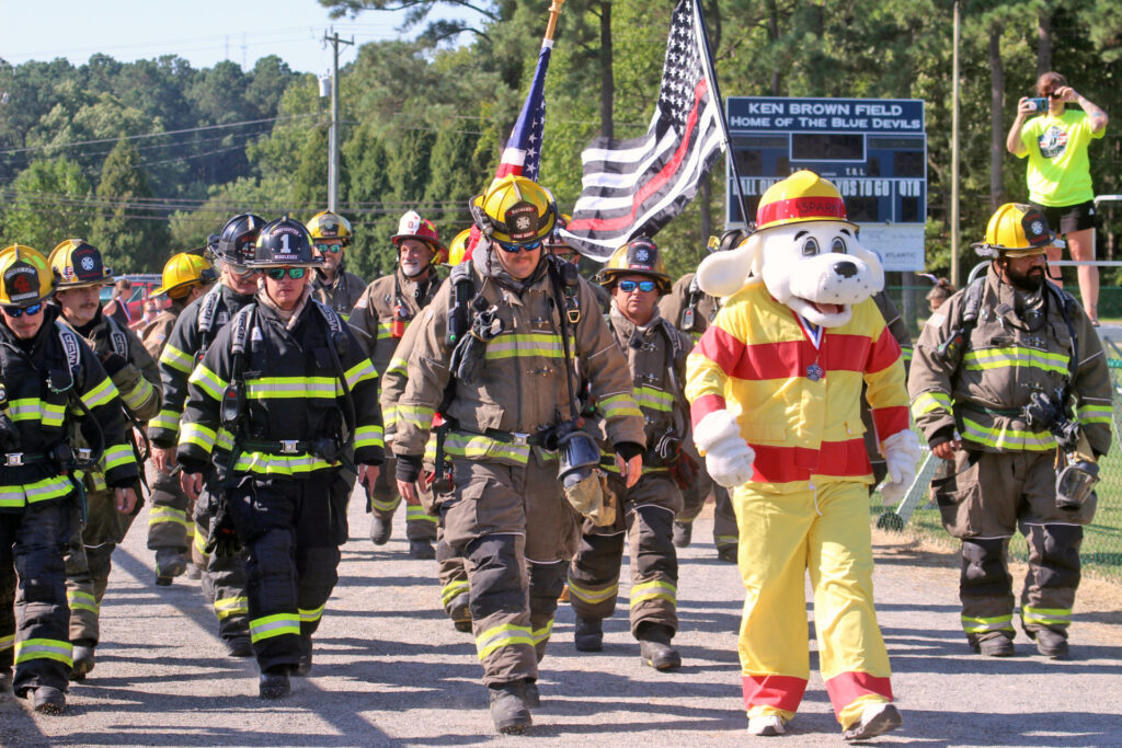 911 run turnout gear