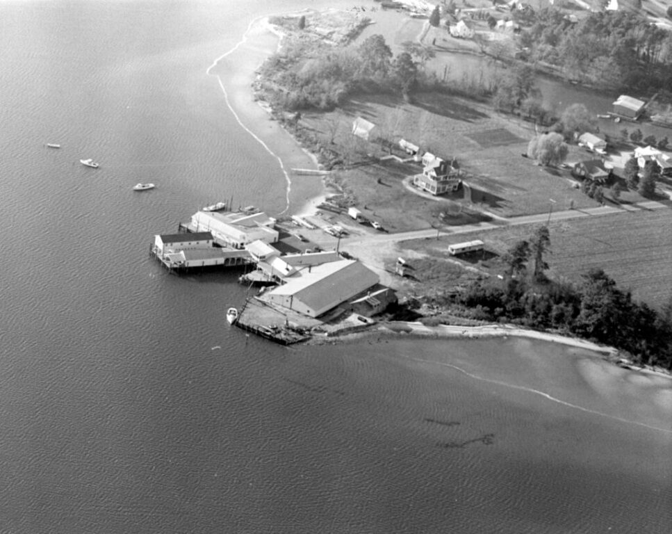 Callis Wharf, Gwynn's Island, 1976