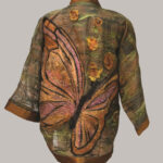 arts brecher fiber art Autumn Flight