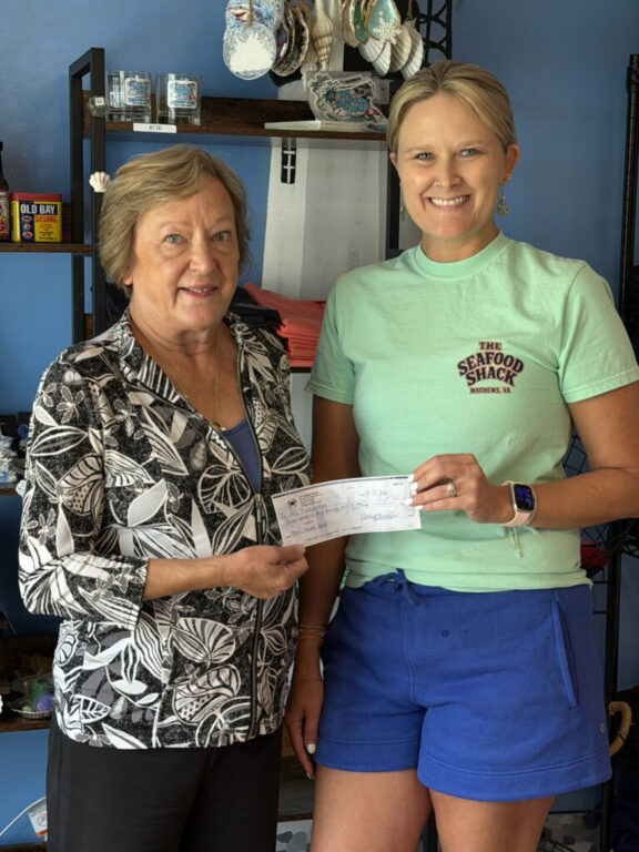 mathews dine to donate seafood shack donation