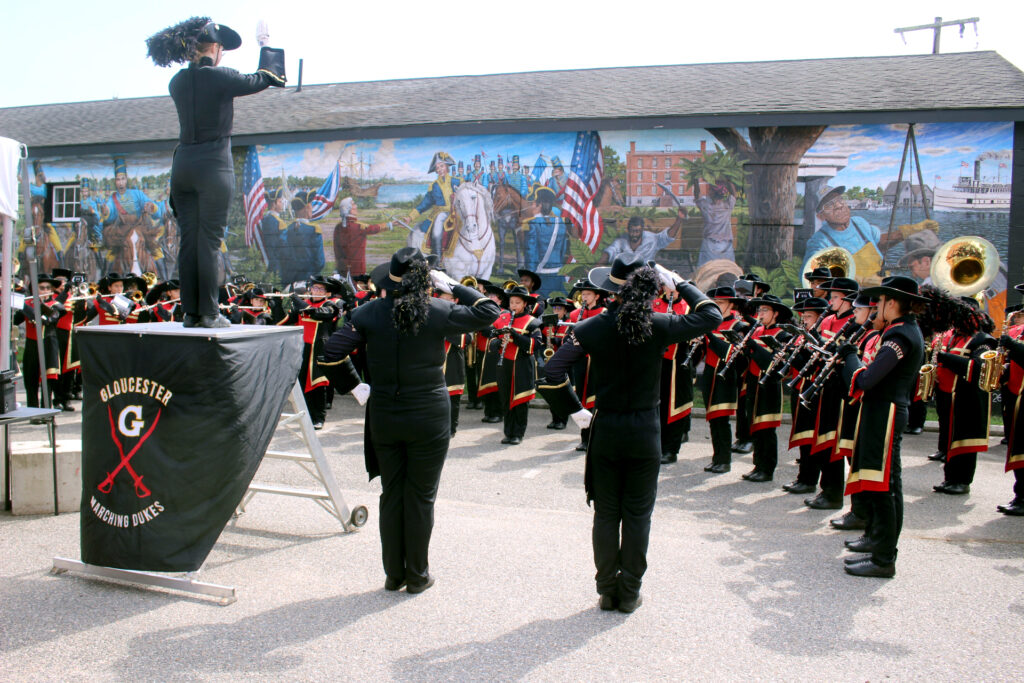mural dedication GHS band