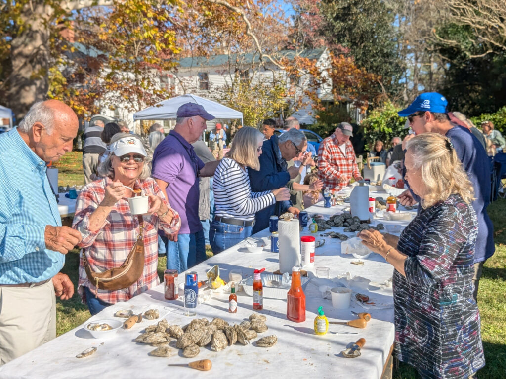 neighbors oyster roast